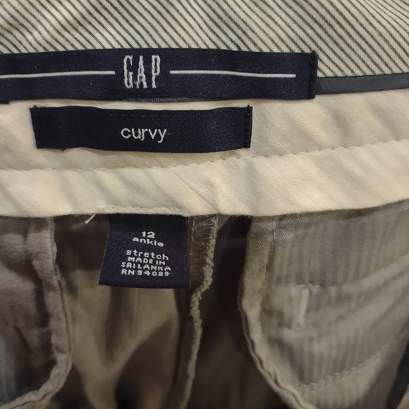 NWOT Gap Curvy gray size 12 ankle - Picture 3 of 3